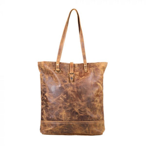 Myra Bag Large Leather Tote Bag