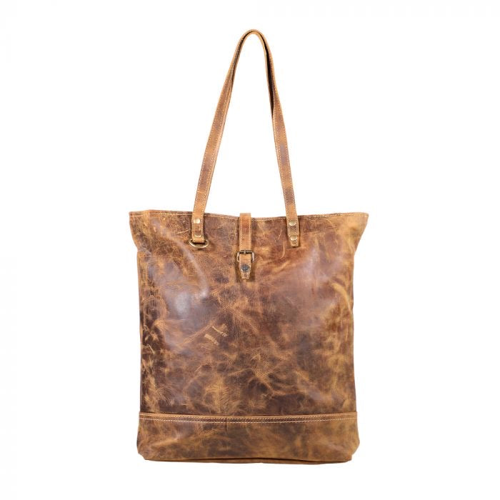 Myra Bag Large Leather Tote Bag