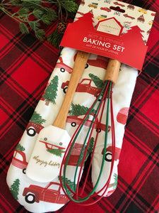 Holiday Baking Set-Mitt & Utensils