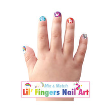 Load image into Gallery viewer, Lil’ Fingers Nail Art-Unicorn Fantasy