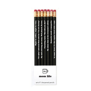 Mom Life Pencil Set