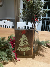 Load image into Gallery viewer, Christmas Tree Sign shelf sitter