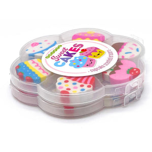 Sweet Cakes Scented Eraser  7 Pack