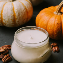 Load image into Gallery viewer, Velvet Whiskey Candle Company Pumpkin Creme 10oz Handpoured Soy Candle