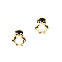 Load image into Gallery viewer, Penguin Cutie Kids Stud Earrings