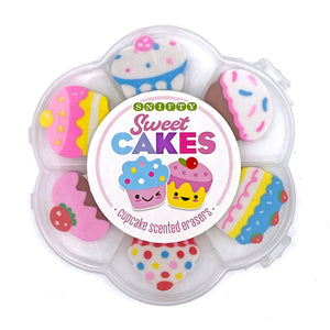 Sweet Cakes Scented Eraser  7 Pack