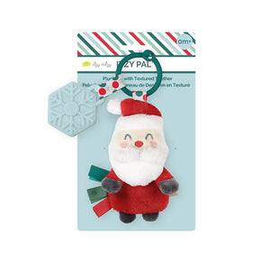 Holiday Santa Itzy Pal Plush Teether