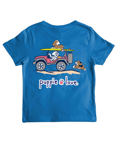 Puppie Love Dune Pup Youth Short Sleeve Tee