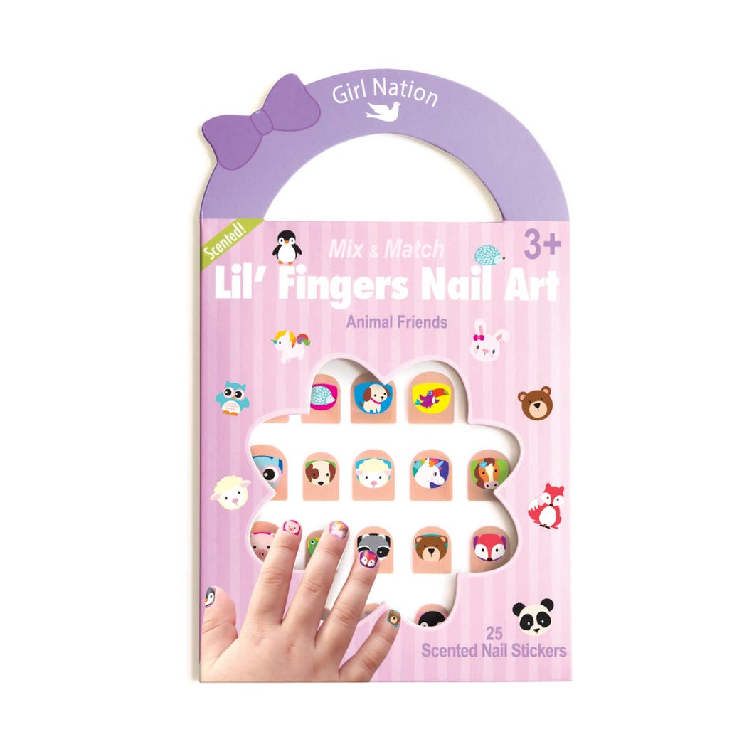 Lil’ Fingers Nail Art - Animal Friends