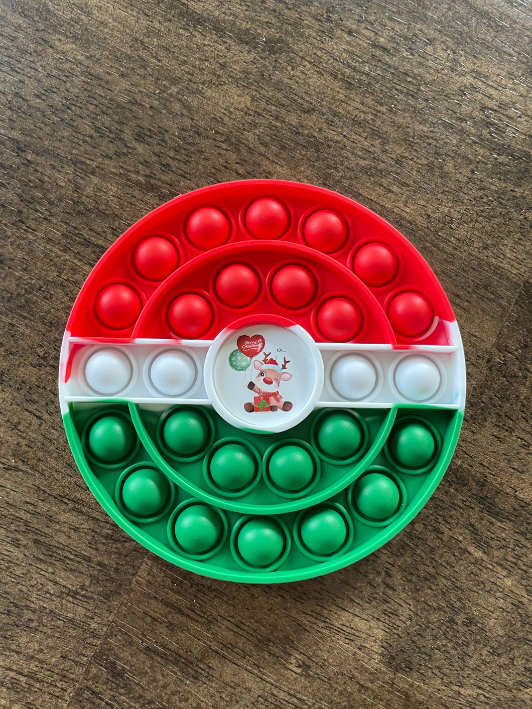 Christmas Circle Fidget Popper
