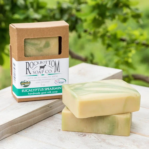 Eucalyptus Spearmint Goat Milk Bar Soap