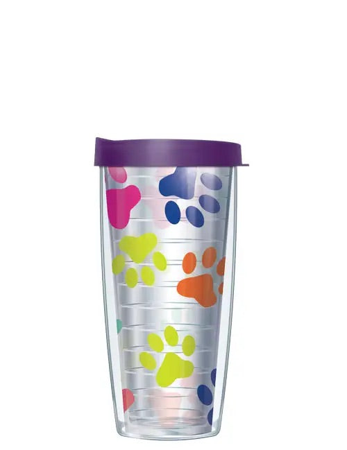 Paw Print 16 Oz Tumbler