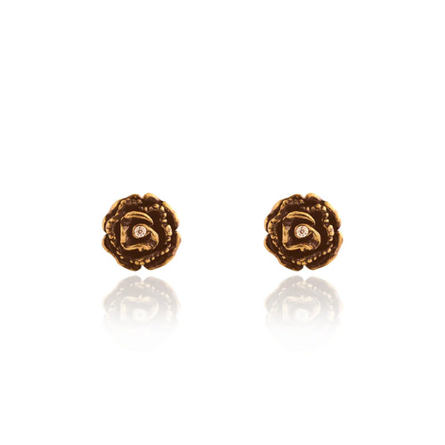 Rose Stud Earrings