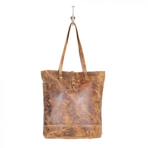 Myra Bag Large Leather Tote Bag