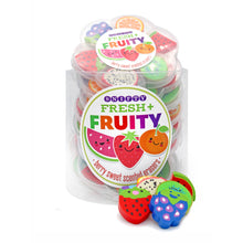 Load image into Gallery viewer, Fresh &amp; Fruity Scented Erasers Set