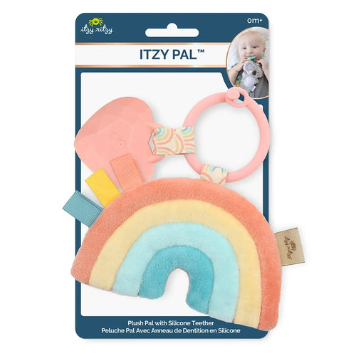 Rainbow Itzy Pal Plush Teether