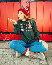 Load image into Gallery viewer, Let It Snow Long Sleeve Tee