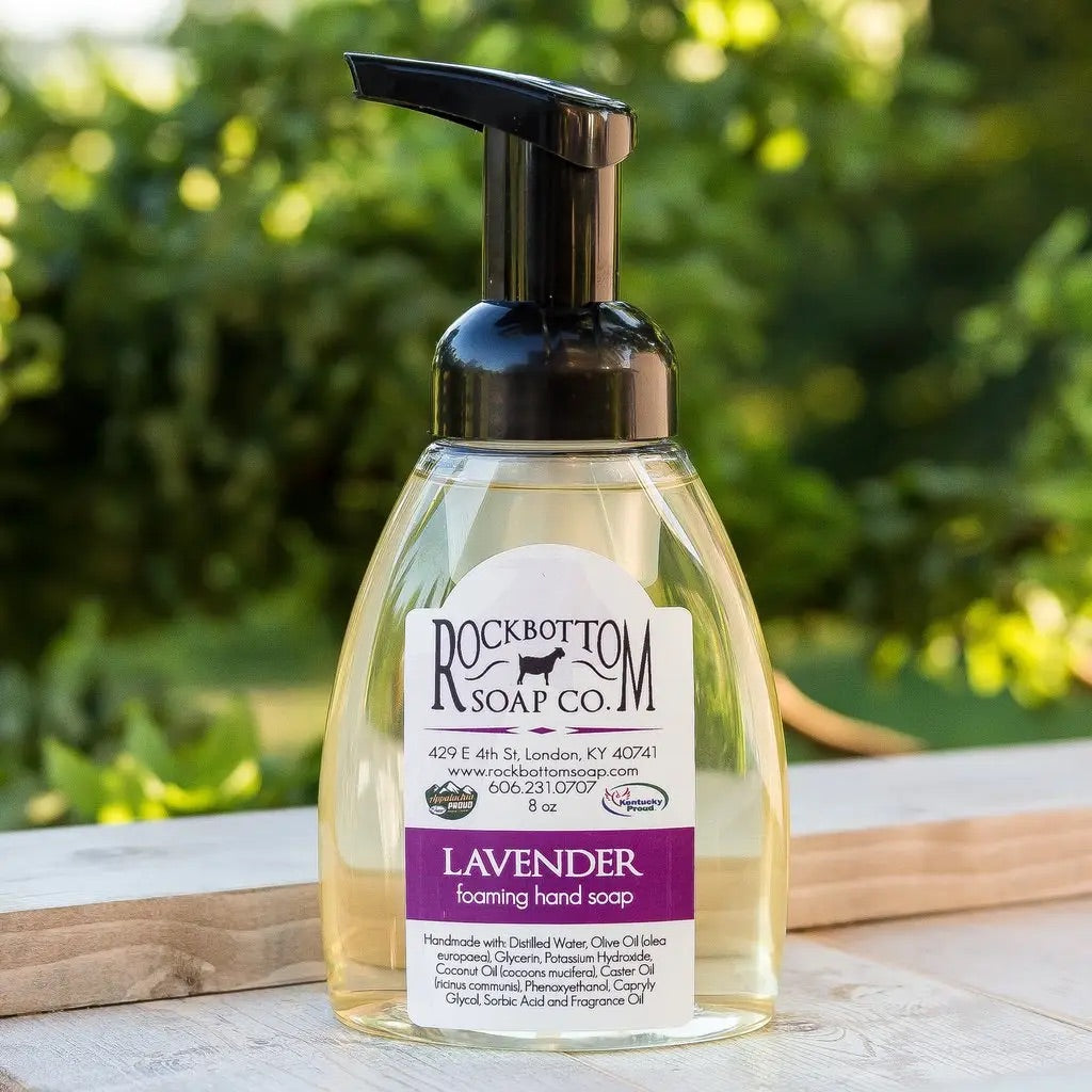 Rock Bottom Soap Co. Foaming Soap-Lavender