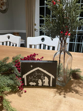 Load image into Gallery viewer, Away in a Manger Nativity  Sign Sitter Christmas