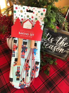 Holiday Baking Set-Mitt & Utensils