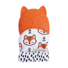 Load image into Gallery viewer, Itzy Ritzy Silicone Teething Mitt - Fox