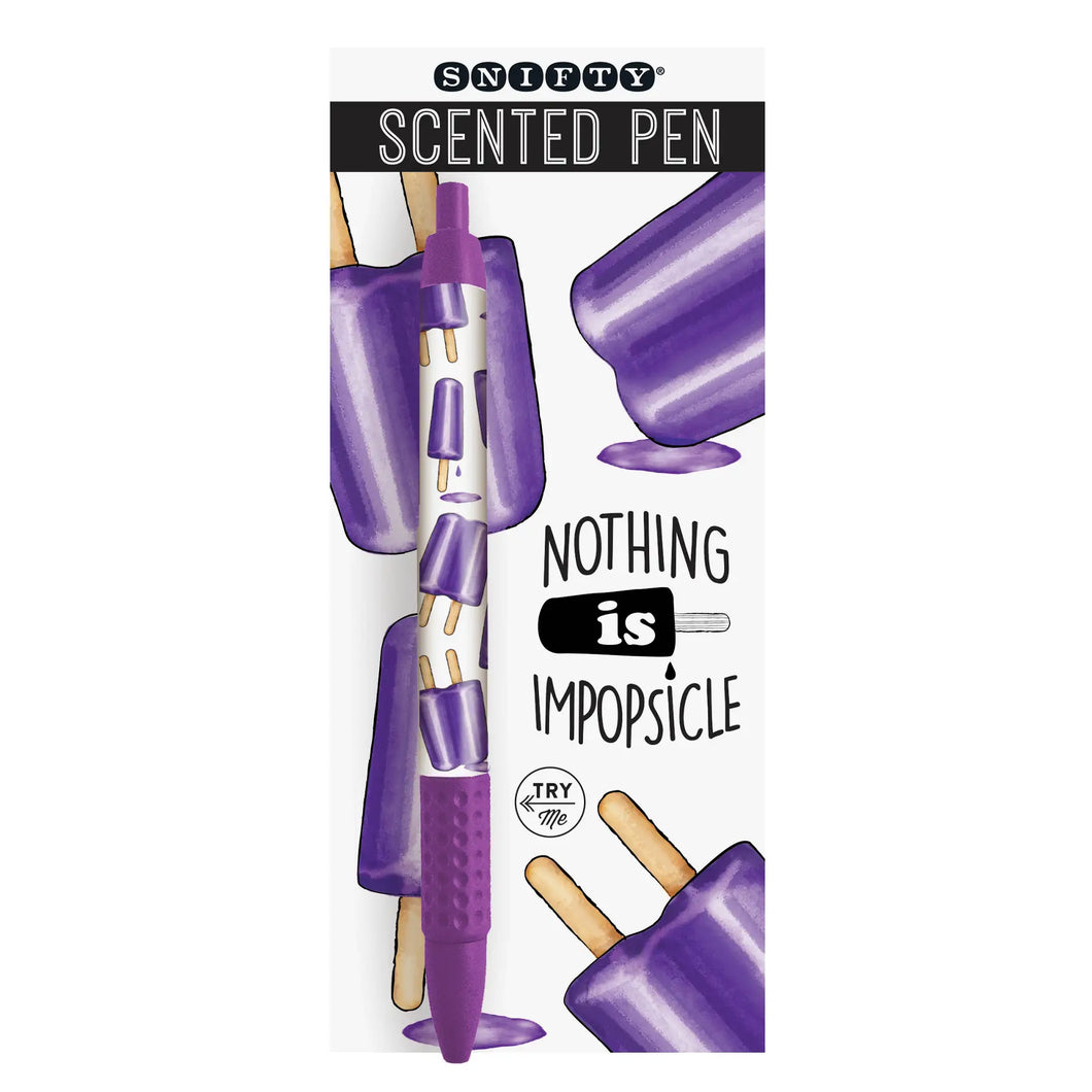 Grape Popsicle Scented Pen