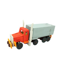 Load image into Gallery viewer, 3D Wooden Puzzle Paint Kit-Tractor Trailer Truck