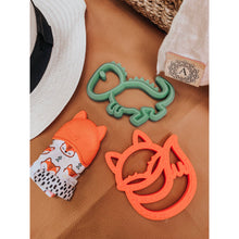 Load image into Gallery viewer, Itzy Ritzy Silicone Teething Mitt - Fox