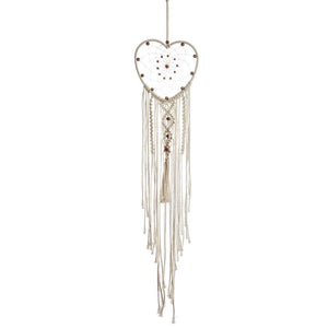 Heart Macrame Dreamcatcher