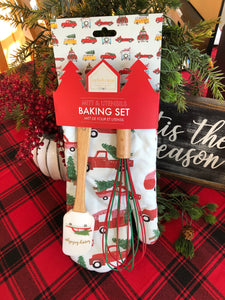 Holiday Baking Set-Mitt & Utensils