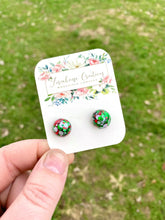 Load image into Gallery viewer, Jingle Dot Christmas Stud Earrings